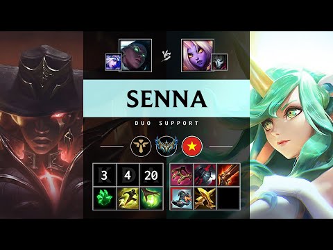 Senna Support vs Soraka - VN Challenger Patch 25.05