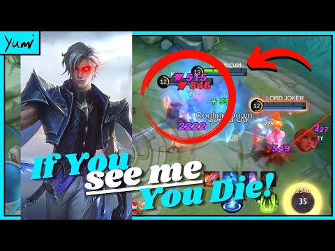 Invisible Death Aamon new Meta?! | Aamon gameplay build | Mobile Legends - MLBB