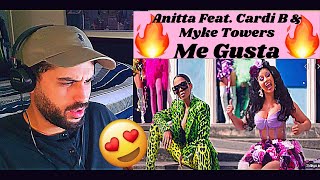 Anitta - Me Gusta (Feat. Cardi B & Myke Towers) (Official Music Video) - REACTION VIDEO!! ME GUSTA
