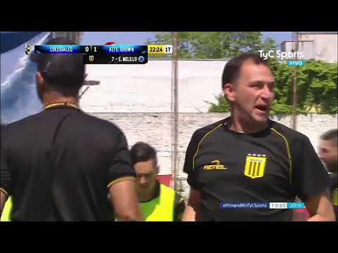 Colegiales 0 Alt Brown 1 (Primera B- fecha 10)