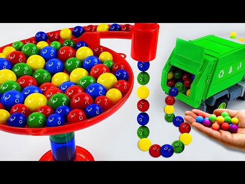 Only One Marble Can Survive This Track!