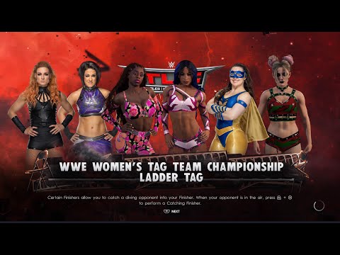 WWE 2K22 Universe Mode | Sasha Banks & Naomi vs Alexa Bliss & Nikki ASH Vs Becky Lynch & Bayley