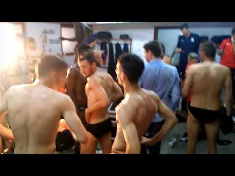 Vibonese: festeggiamenti spogliatoio per la promozione in Serie C