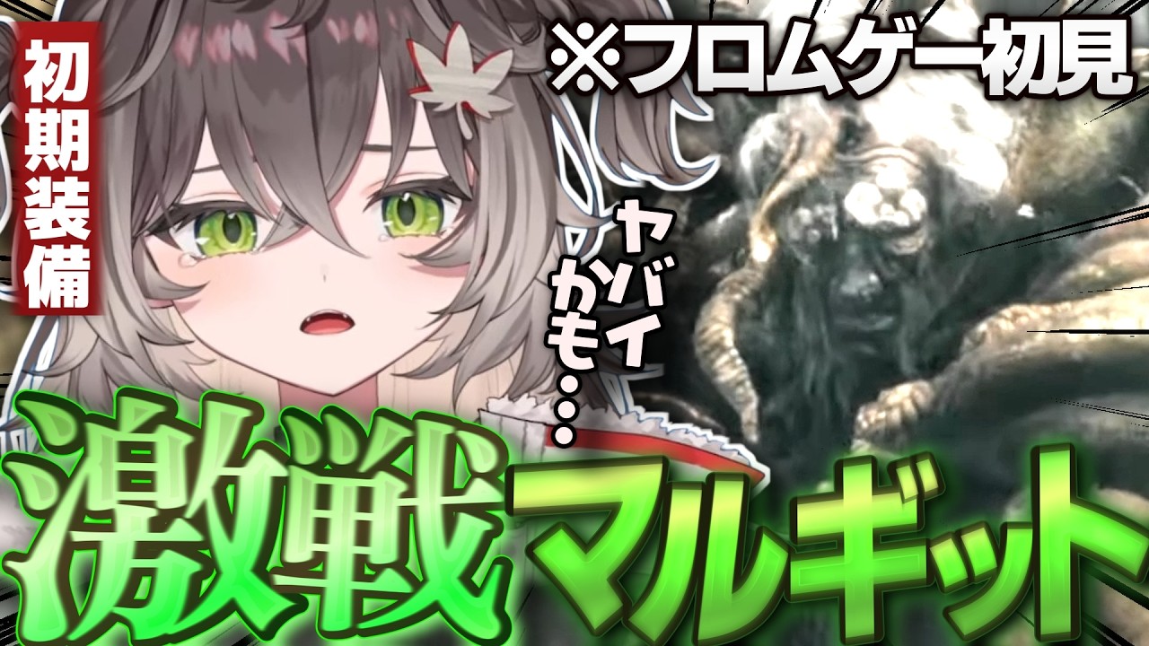 「もう嫌だ....」初期装備のダガーと盾でマルギットとの超激戦に挑むちーたま【ELDEN RING/龍巻ちせ】