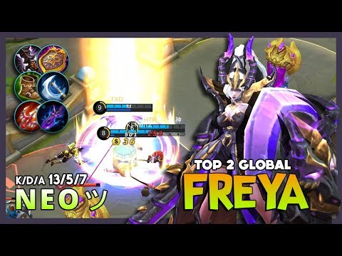 You Really Forget About Me? Dragon Hunter Still Here! N E O ツ Top 2 Global Freya ~ Mobile Legends