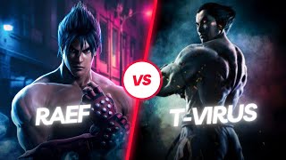 Tekken 7 - Epic Battle: RAEF Jin vs T-Virus Kazuya