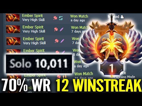 FIRST 10K MMR SEA - ABED Spamming Ember Spirit 70% WinStreak Dota 2