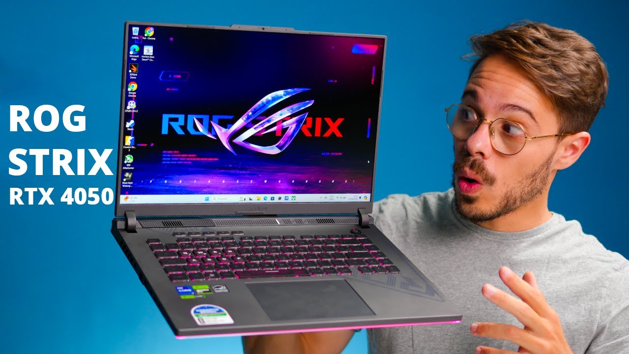 O melhor notebook com RTX 4050! Asus ROG Strix G16 é BOM mas vale o preço?