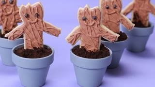 GUARDIANS OF THE GALAXY GROOT COOKIES - NERDY NUMMIES