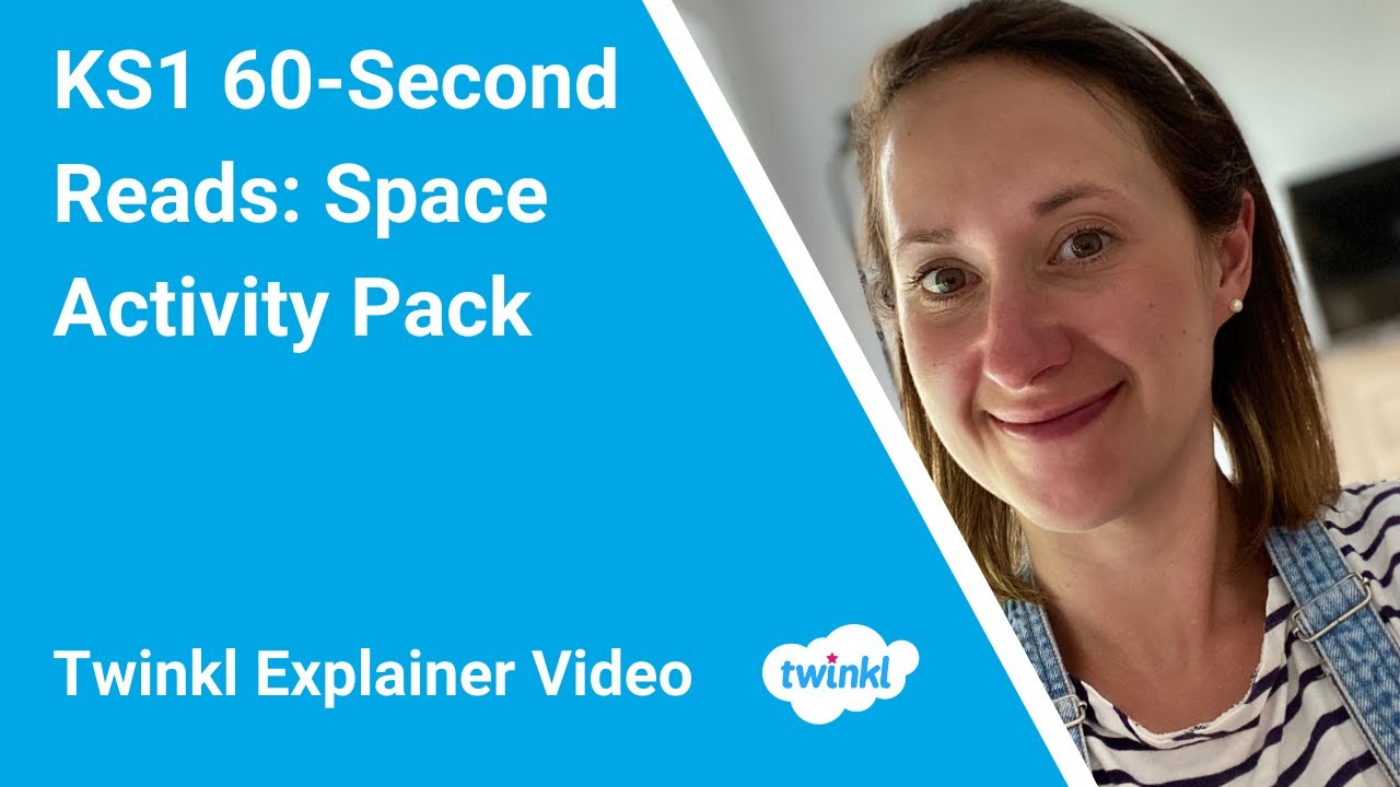 KS1 60-Seconds Reads: Space Activity Pack