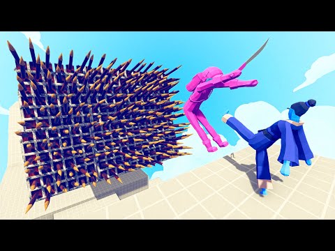 TAEKWONDO and CANNON vs EVERY UNIT | TABS - Totally Accurate Battle Simulator