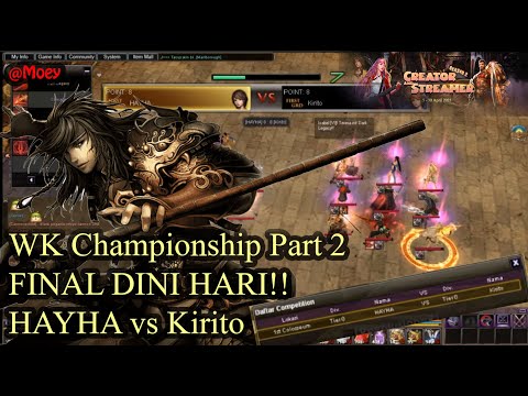 FINAL WK Championship Dini Hari!! HAYHA vs Kirito - Atlantica Rebirth Indonesia | PRESIDEN BARU