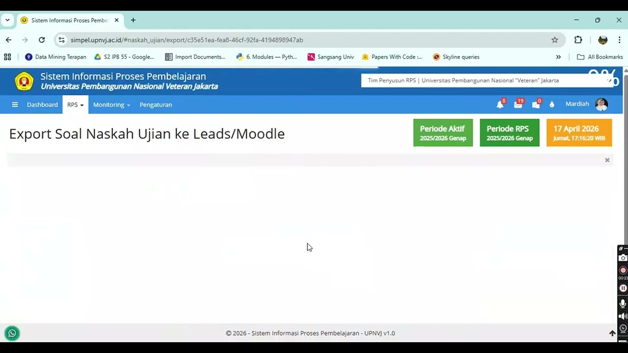 Tata Cara Pembuatan Naskah Ujian dari SIMPEL ke LeADS