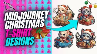 Midjourney AI + Chat GPT T-Shirt Design in UNDER 15 MINUTES!