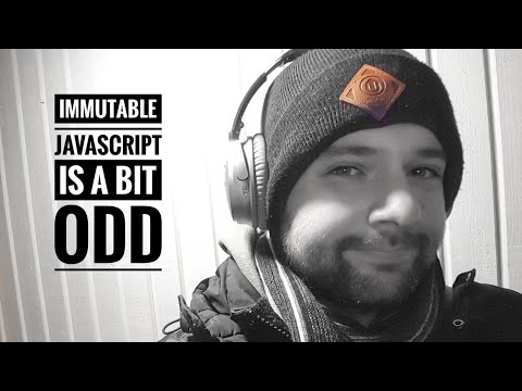 Immutable Javascript is a bit odd