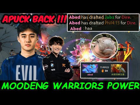 Abed Puck | New Moodeng Warriors MIDLANE Feat Jabz Tims Dota 2 pro Gameplay