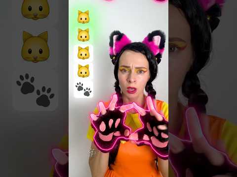 Meow Meow Tutorial Black Cat Dance #shorts