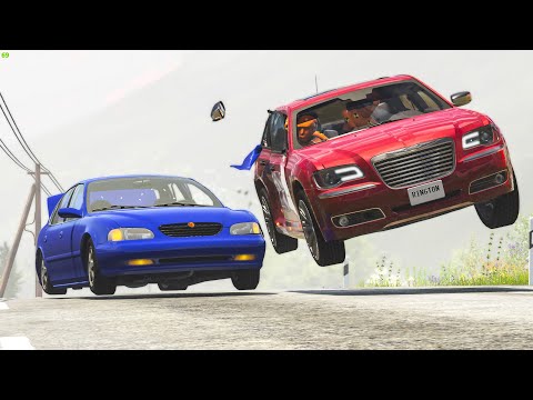 Extreme Car Crashes Compilation #248 - BeamNG Drive | CRASHdriven