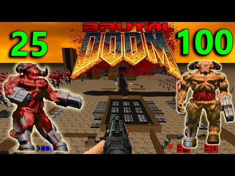 Cyberdemon vs Cyberdemonlord - Brutal DooM Fight