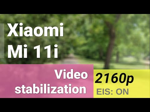 4K 2160p 30fps (main camera) - Xiaomi Mi 11i video stabilization sample