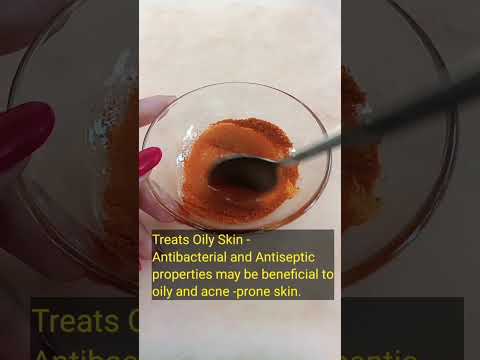 , title : '2 Ingredients Clear Skin Mask l Tumeric and Honey Face Mask #youtubeshorts #skincareshorts #yshorts'