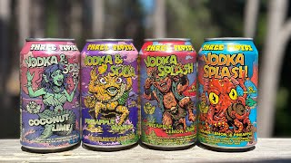 3 Floyd’s|Vodka Soda &amp; Vodka Splash|Premium Cocktails!