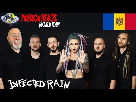 Pharaoh Reacts: World Tour -  Moldova - Infected Rain : Mold Face Melting Action