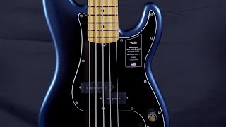 Video thumbnail for Fender American Professional II Precision Bass V Dark Knight by MooreMusicGuitars