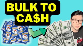 Where to sell BULK Pokemon Cards? How to make money selling Pokemon bulk!