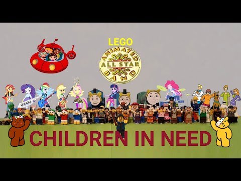 Lego Peter Kay's All Star Animated Band Remake (BBC Children In Need 2019) #CHILDRENINNEED