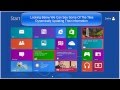 Windows 8 - Beginners Guide Part 1 - Start Screen ...
