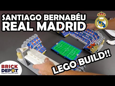 Vidéo LEGO Creator 10299 : Le stade Santiago Bernabéu du Real Madrid