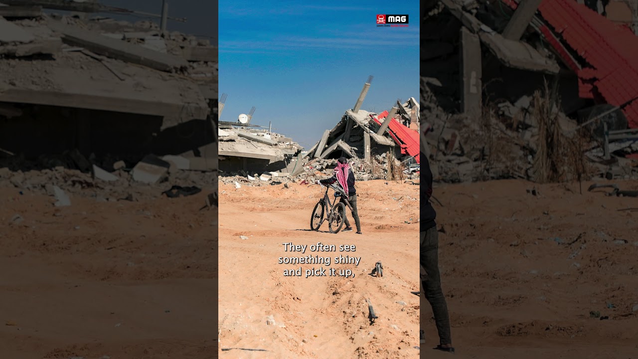 Chiara Butti, MAG’s Head of Mission, on the contamination in Gaza | MAG