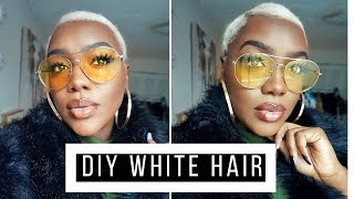 How To Safely Bleach Hair Platinum Blonde How To Bleach Natural