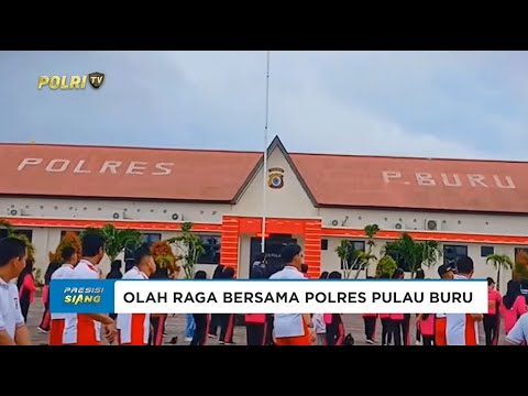 PERSONEL POLRES PULAU BURU &amp; BHAYANGKARI OLAH RAGA BERSAMA