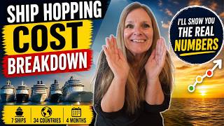 Living On Cruise Ships - Our Actual COST BREAKDOWN In ALL Categories