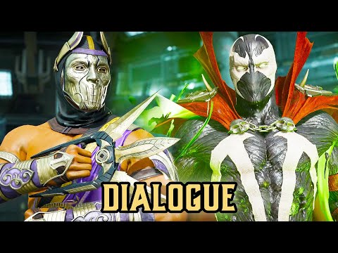 SPOILED MONARCH KID RAIN MEETS HELLSPAWN DIALOGUE MORTAL KOMBAT 11 ULTIMATE VERSION