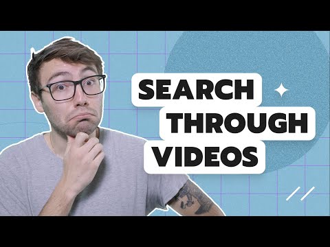 How to Search Through Videos Online Using Transcript Keywords | Online Transcription & Video Editor