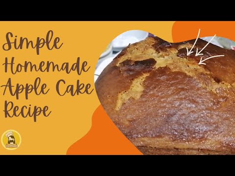 #3 Simple Homemade Apple Cake
