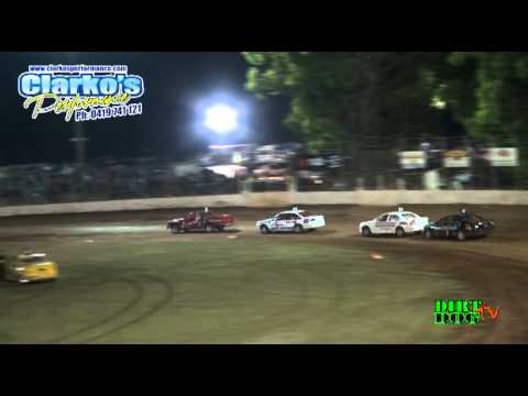 Street Sedans - A-Main - QLD Title - Kingaroy Speedway - 29.09.12