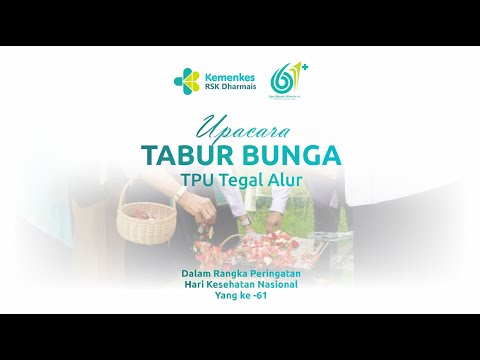 Upacara Tabur Bunga (HKN) ke-61 TPU Tegal Alur