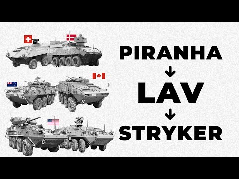 Tracing The Stryker & LAV's Ancestry Back To The Mowag Piranha