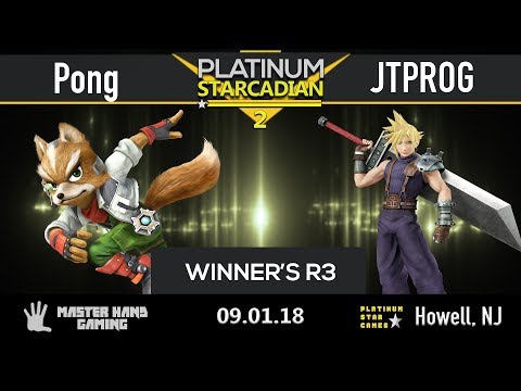 Platinum Starcadian 2 - JTPROG (Cloud) vs Pong (Fox) - Winner's R3