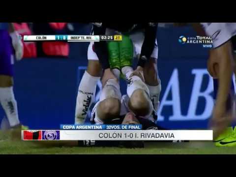 Colón de Santa Fe vs Independiente Rivadavia (1-0) Copa Argentina 2017 32vos de Final - Buenos Aires