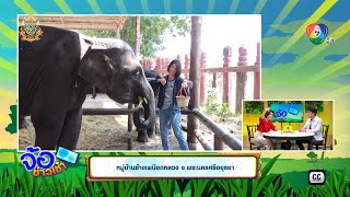 หมู่บ้านช้างเพนียดหลวง จ.อยุธยา | จ้อข่าวเช้า หมู่บ้านช้างเพนียดหลวง จ.อยุธยา | จ้อข่าวเช้า