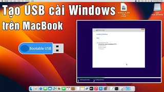 Tạo USB cài Windows trên máy Macbook macOS