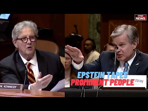 Kennedy GRILLS FBI Dir Wray Lack Of Investigations Epstein Tapes involving Prominent People
