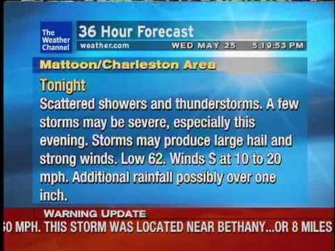 WeatherSTAR XL - Severe Thunderstorm Warning/Warning Update LDL