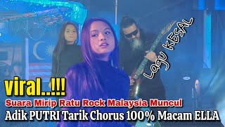 Download lagu VIRAL Adik Cantik Suara Mirip Ratu Rock Malaysia Buat Penonton Tertipu. Suaranya Betul² Sama ELLA mp3