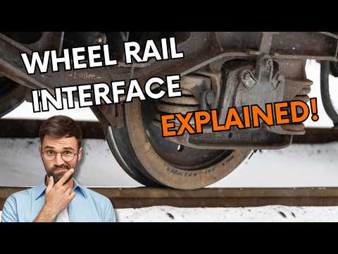 The TINY Area Where Train Wheel Meets the Railway Track | The Wheel Rail Interface Explained